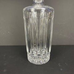 Tiffany & Co. ‘Atlas’ Faceted Crystal Glass Decanter & Stopper