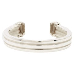 Tiffany & Co. Atlas Groove Sterling Silver Cuff Bracelet