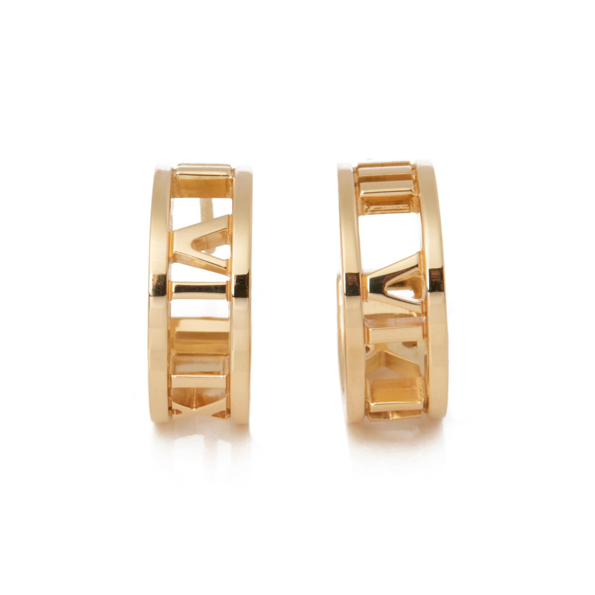 tiffany roman numeral earrings