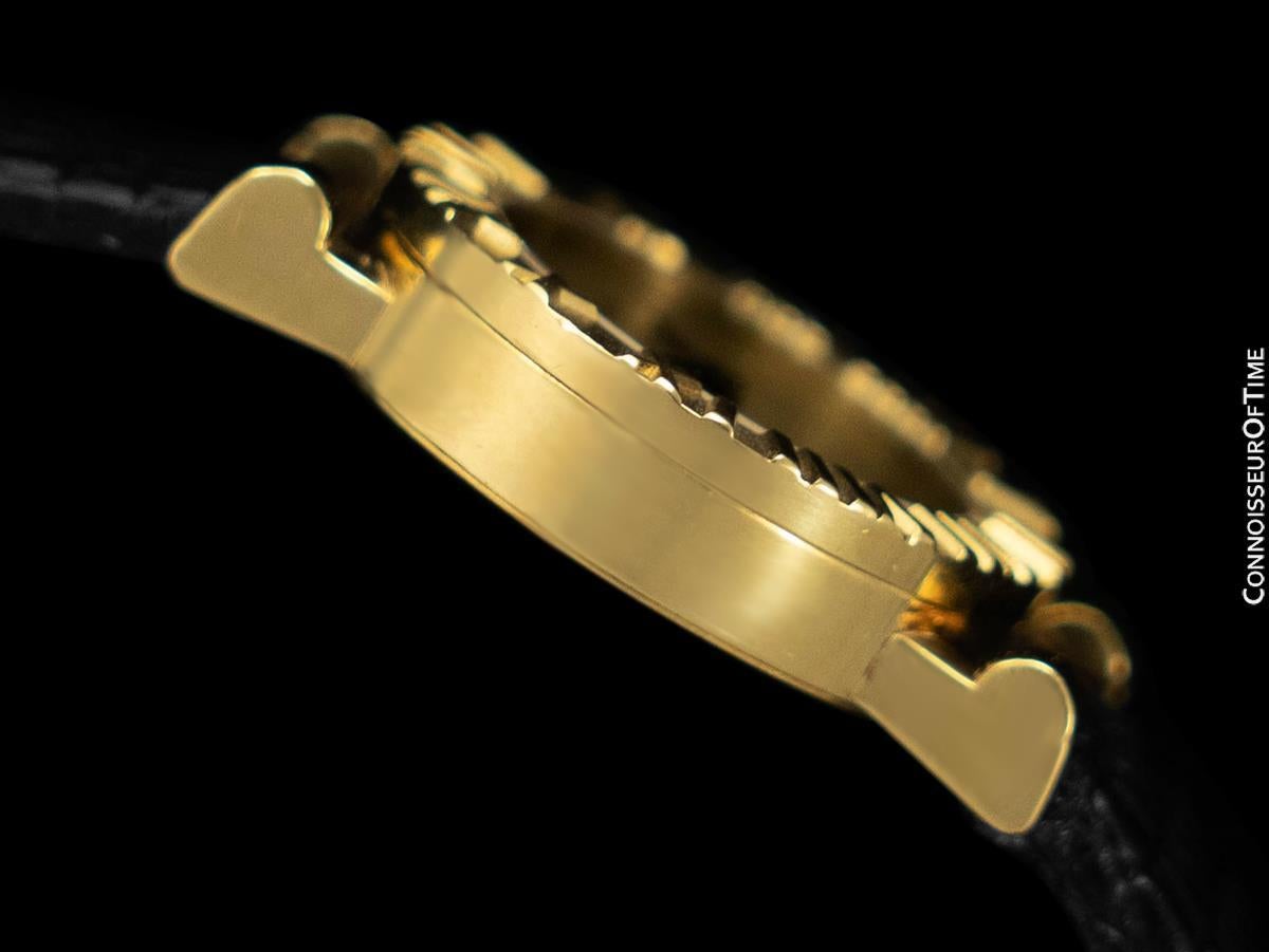 Tiffany & Co. Atlas Ladies 18K Gold Mint - WORN BY SUPERMODEL WINNIE HARLOW en venta 1