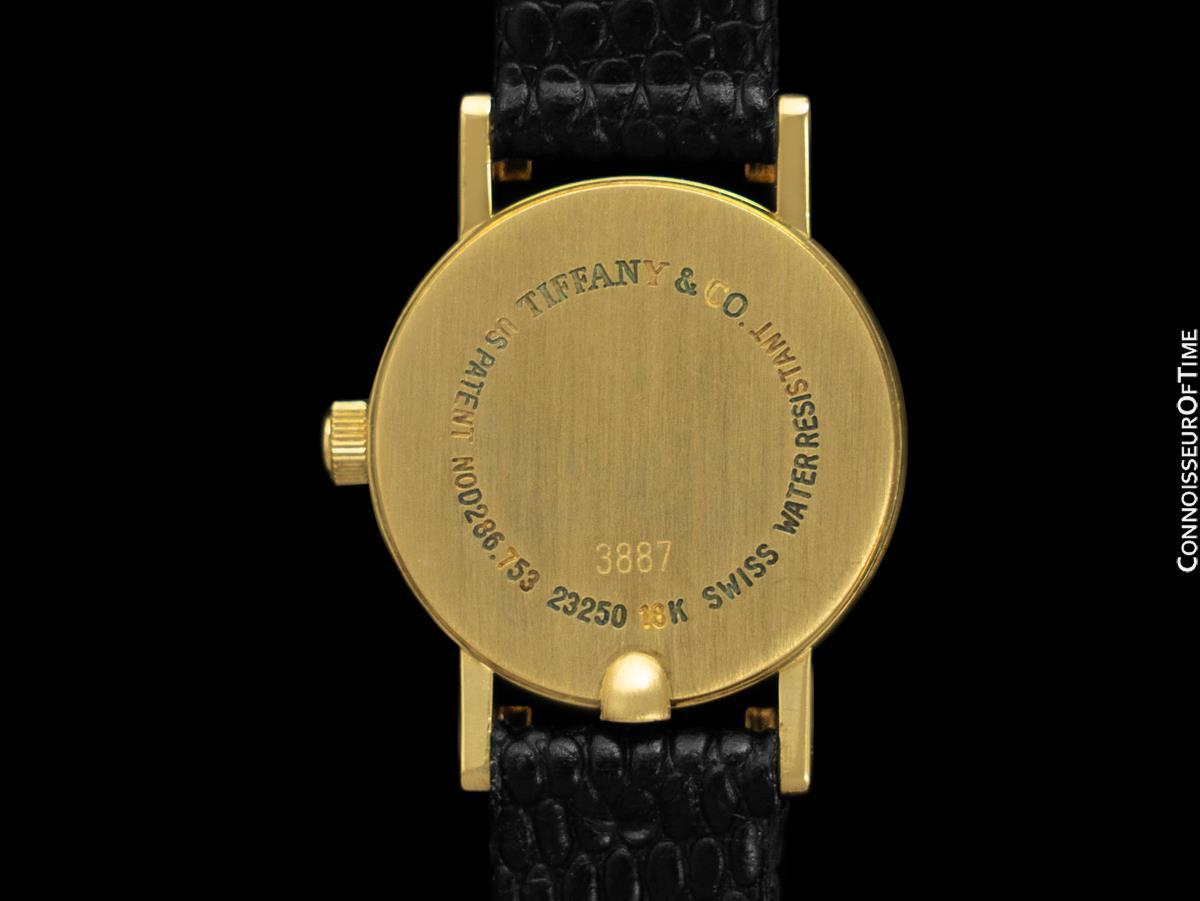 Tiffany & Co. Atlas Ladies 18K Gold Mint - WORN BY SUPERMODEL WINNIE HARLOW en venta 2