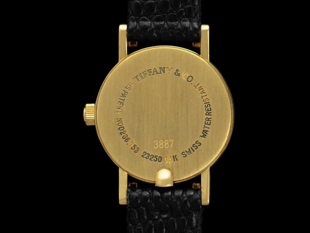 Tiffany & Co. Atlas Ladies 18K Gold Mint - WORN BY SUPERMODEL WINNIE HARLOW 2