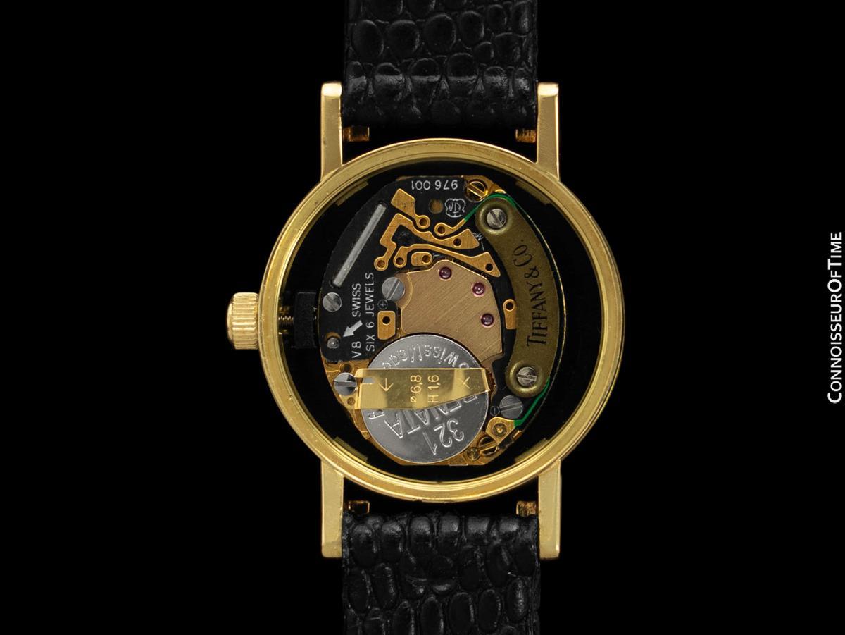 Tiffany & Co. Atlas Ladies 18K Gold Mint - WORN BY SUPERMODEL WINNIE HARLOW en venta 3