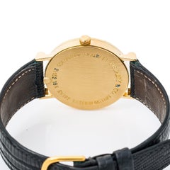 Tiffany & Co. Atlas M0630 With 7 mm Band, Yellow-Gold Bezel & Gold Dial