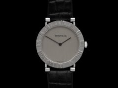Tiffany & Co. Atlas Mens Midsize Unisex Uhr - Sterling Silber