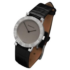 Tiffany & Co. Atlas Mens Midsize Unisex Watch - Sterling Silver