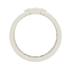 Tiffany & Co. ‘Atlas’ Open Style Three-Stone Diamond Ring