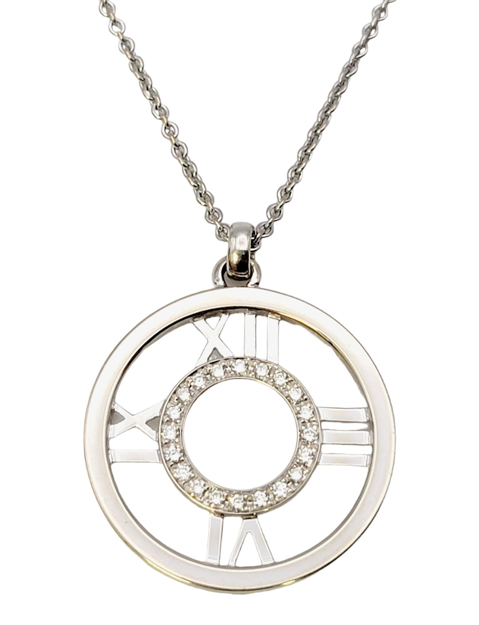 This classic designer pendant necklace from Tiffany & Co. is the perfect touch of luxury. Founded in 1837 in New York City, Tiffany & Co. is one of the world's most storied luxury design houses recognized globally for its innovative jewelry design,