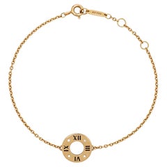 Tiffany & Co. Atlas Pierced Diamond 18K Rose Gold Bracelet