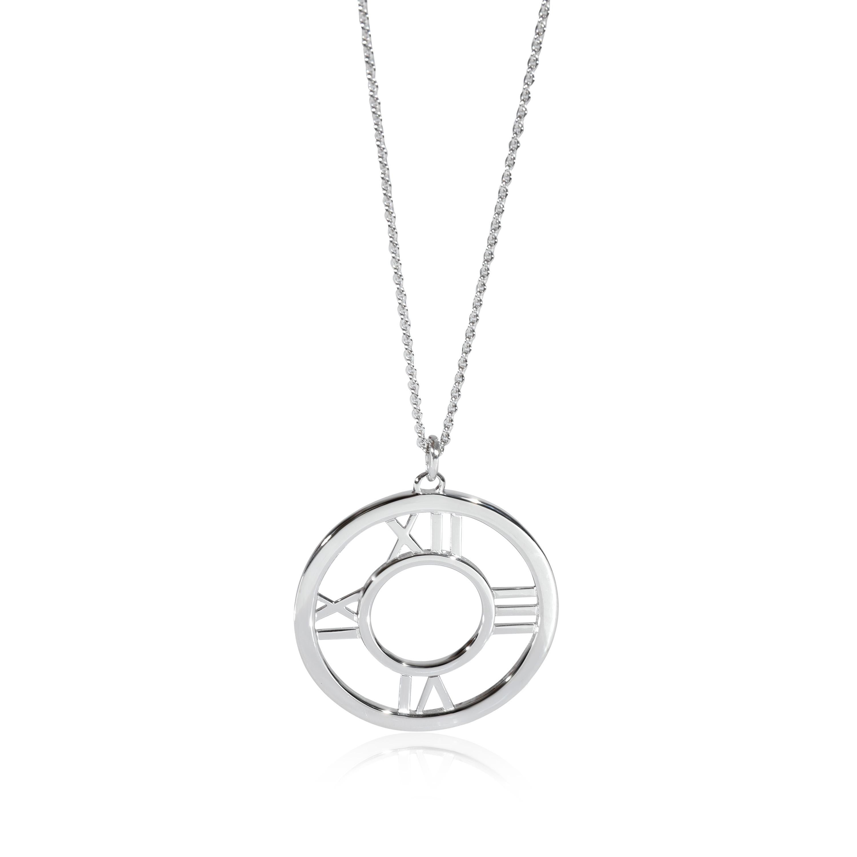 Tiffany & Co. Atlas Pierced Open Pendant in 18k White Gold

PRIMARY DETAILS
SKU: 130490
Listing Title: Tiffany & Co. Atlas Pierced Open Pendant in 18k White Gold
Condition Description: Above Tiffany's New York flagship store is the Atlas clock,