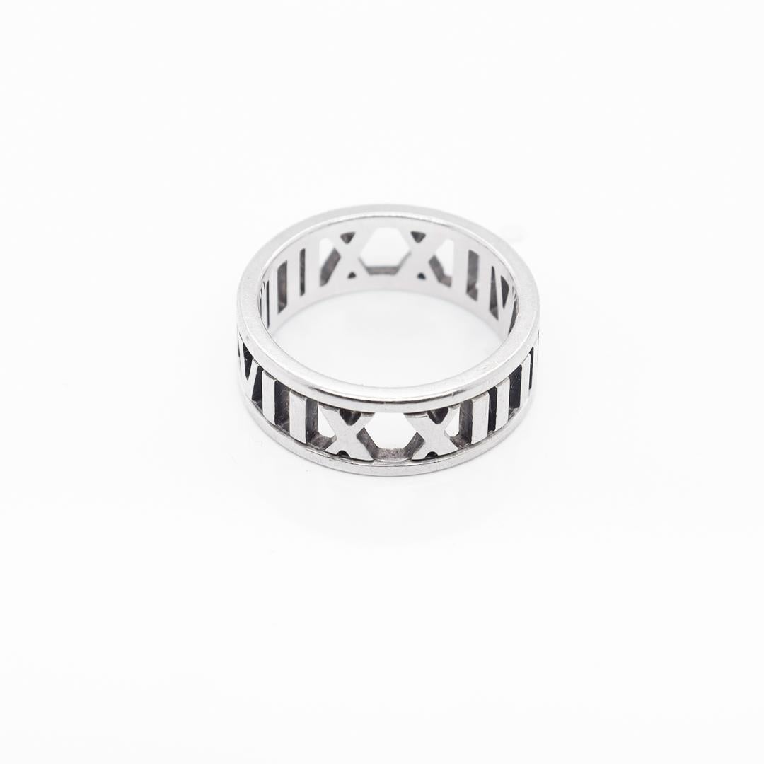 tiffany ring with roman numerals