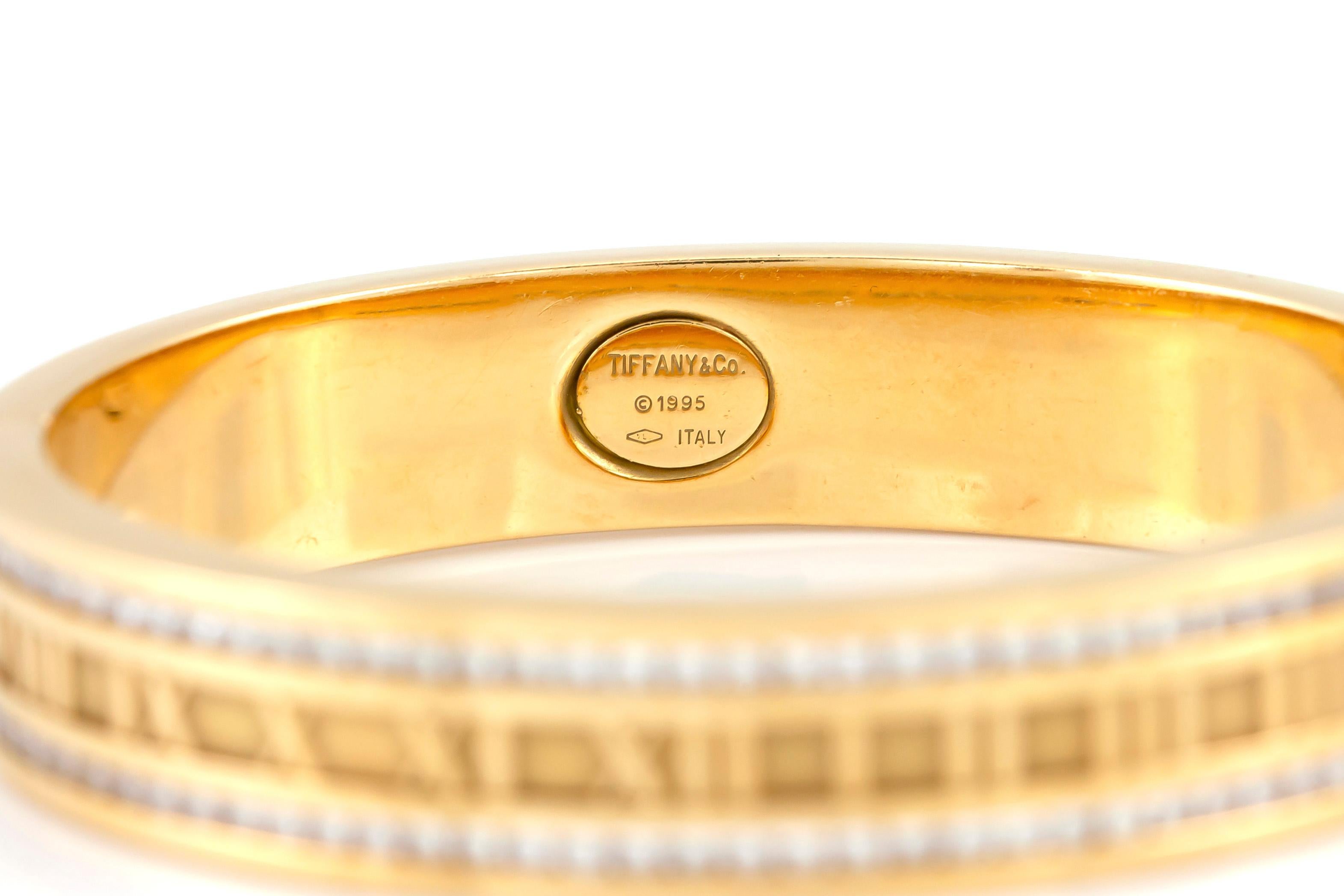 roman numeral bracelet tiffany