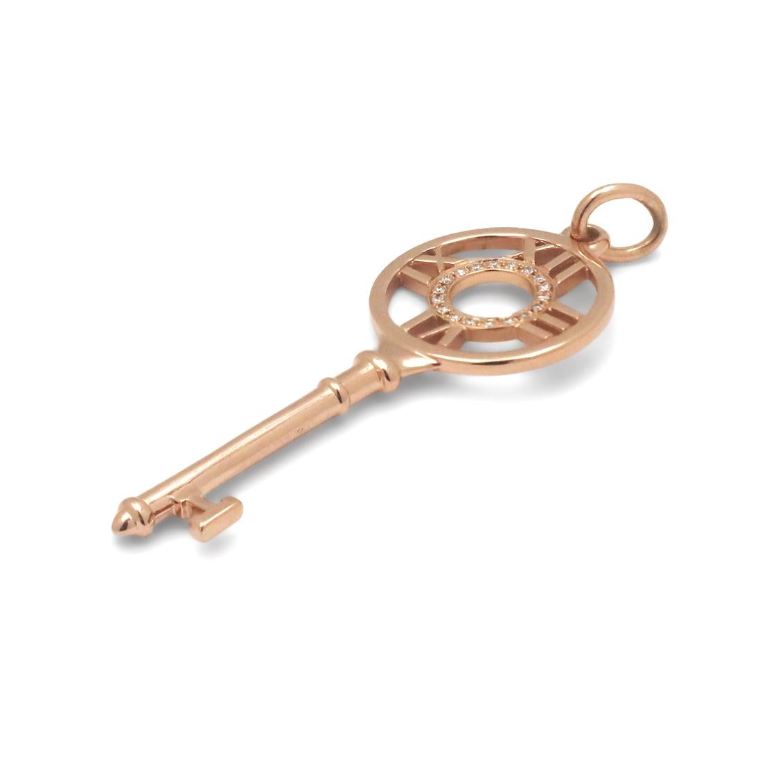 tiffany atlas key necklace
