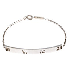 Tiffany & Co. Atlas Silver Bar Bracelet