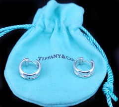 Tiffany & Co Atlas Sterling Silver Earring