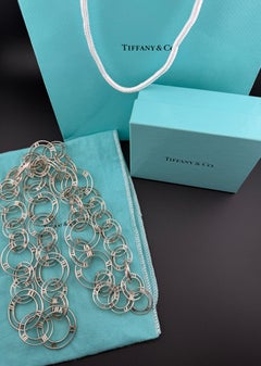 Tiffany & Co. Atlas Sterling Silver Link Necklace