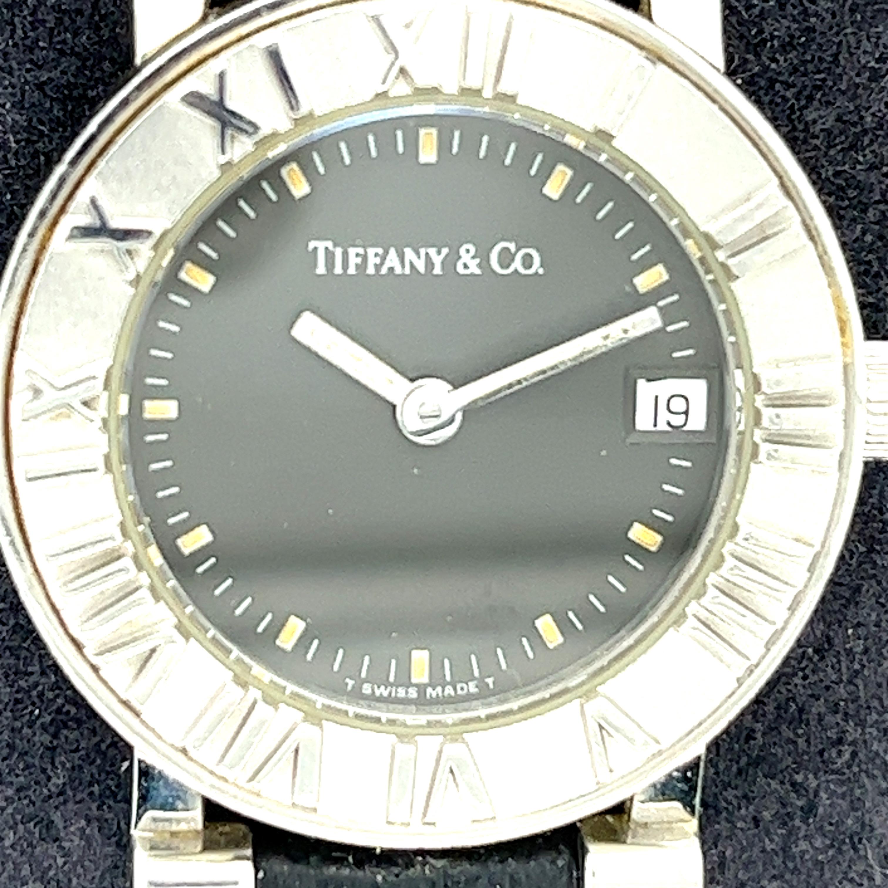 Tiffany & Co. Atlas Watch In Excellent Condition For Sale In Vaughan, CA