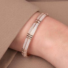 Tiffany & Co. Atlas X Closed Wide Hinged Bangle
