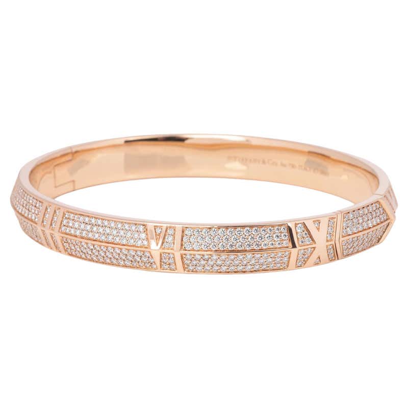 Tiffany atlas bracelet gold Clearance