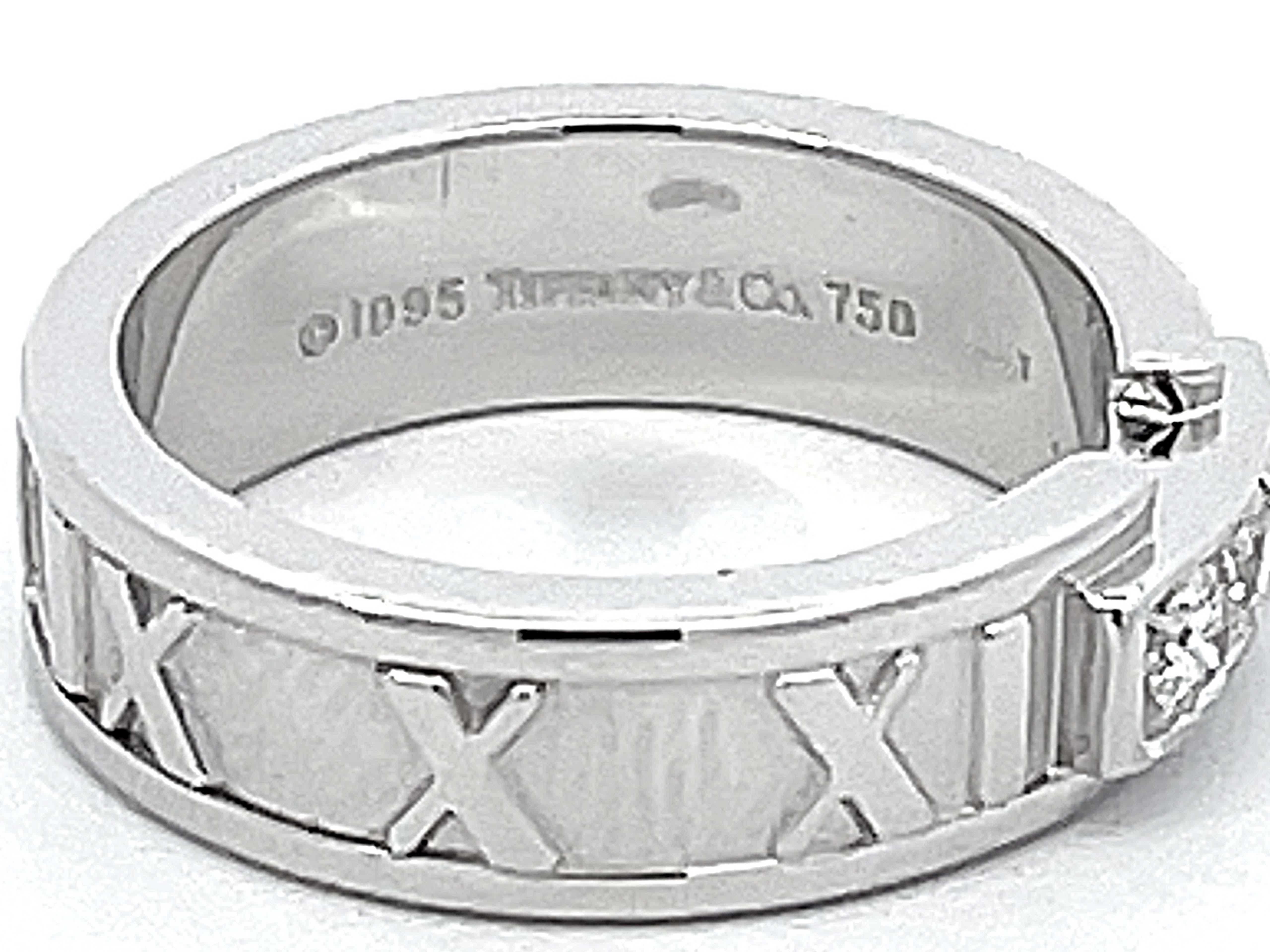 tiffany roman numeral ring
