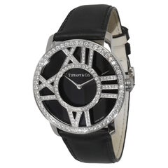 Tiffany & Co. Atlas Z1902.10.40E10A Unisex Watch in 18kt White Gold