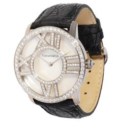 Tiffany & Co. Atlas Z19021040E91A40B Unisex Watch in 18kt White Gold