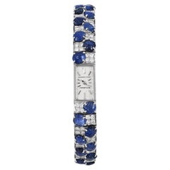 Tiffany & Co. Audemars Piguet Platinum Sapphire Diamond Watch