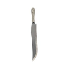 Tiffany & Co Audubon Sterling Silver Handle Carving Knife 13 3/4" #23100