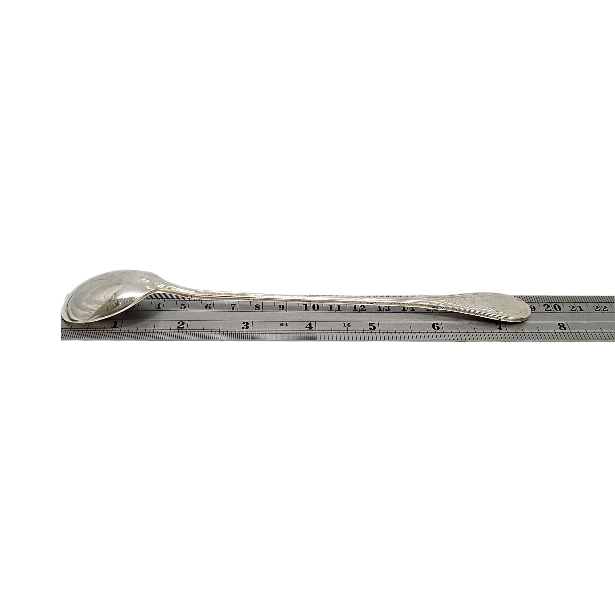Tiffany & Co. Cucchiaio da tè freddo in argento Sterling Audubon 7 3/8