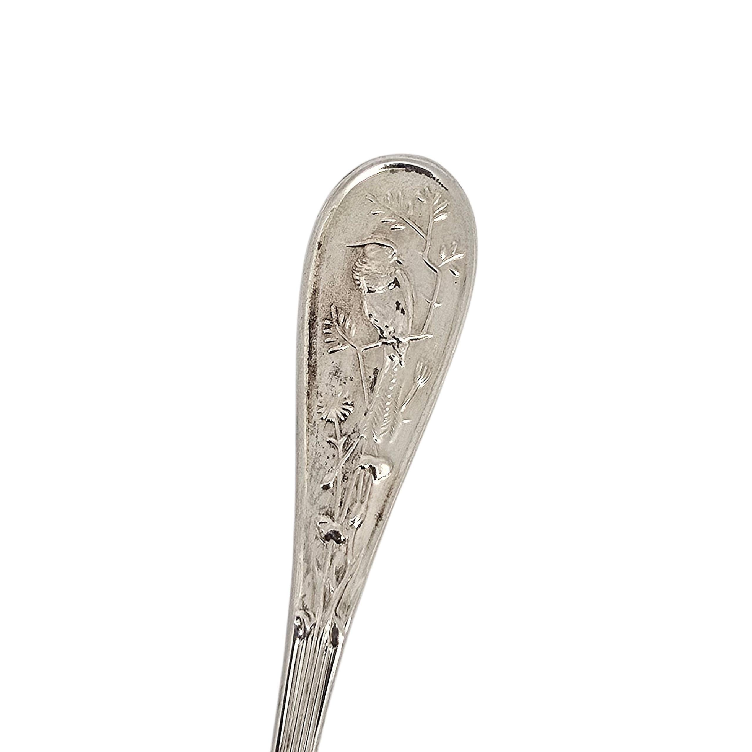 Tiffany & Co. Cucchiaio da tè freddo in argento Sterling Audubon 7 3/8