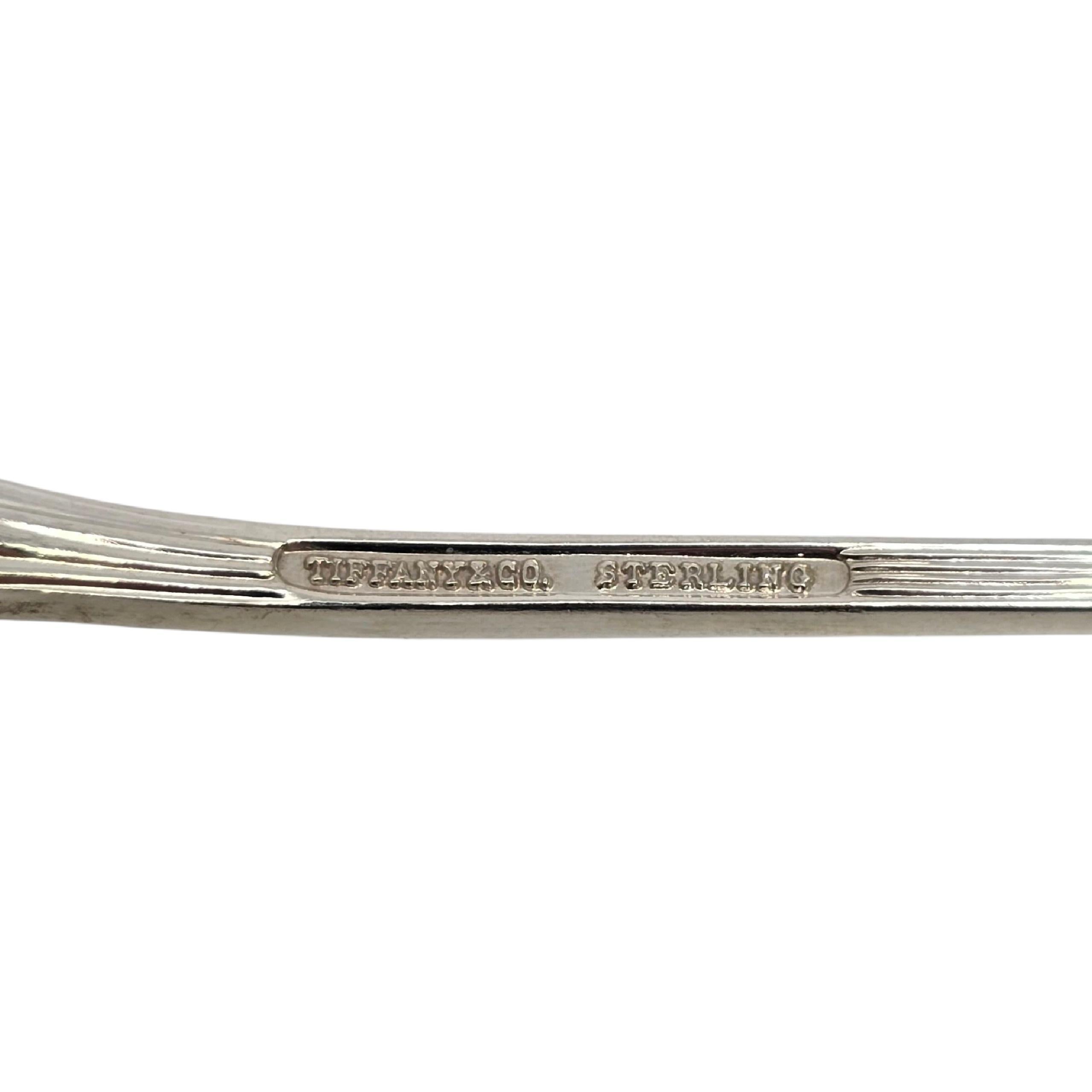 Tiffany & Co. Cucchiaio da tè freddo in argento Sterling Audubon 7 3/8
