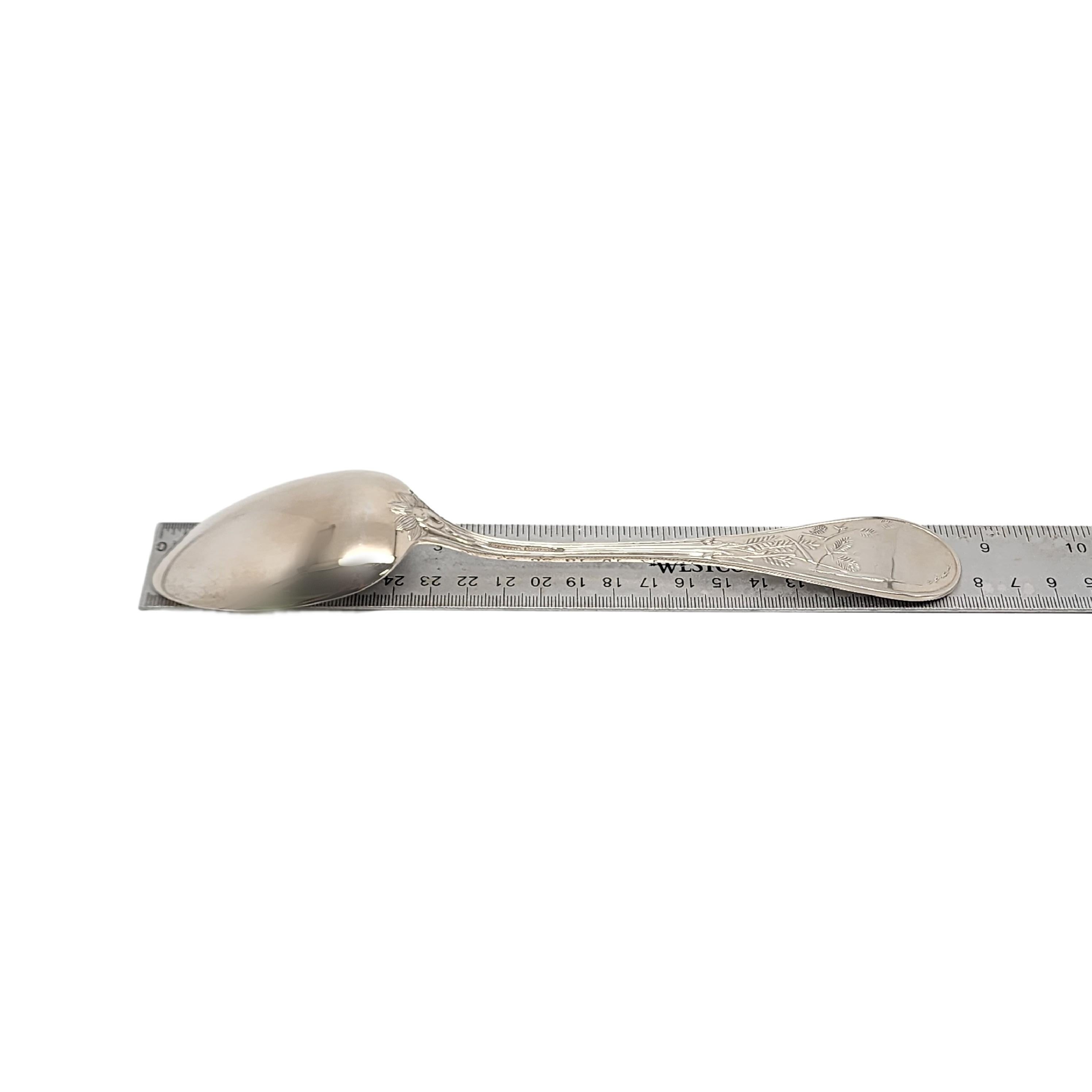 Tiffany & Co Audubon Sterling Silver Serving Tablespoon 8 5/8