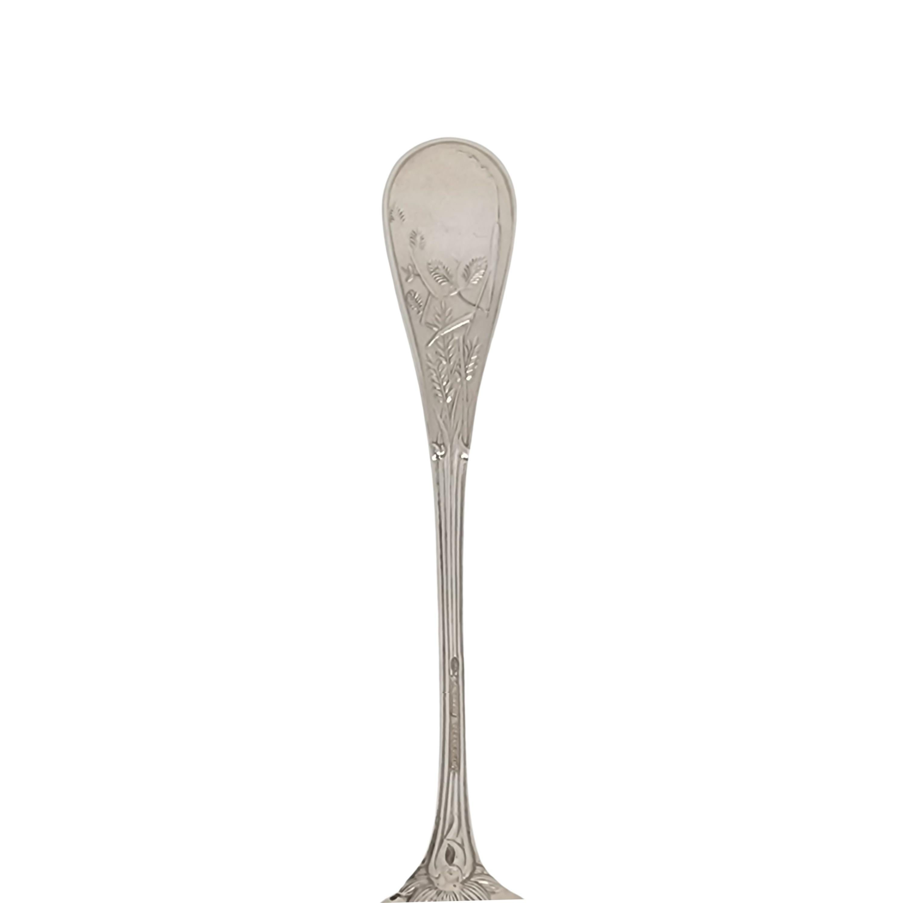 Women's or Men's Tiffany & Co Audubon Sterling Silver Serving Tablespoon 8 5/8