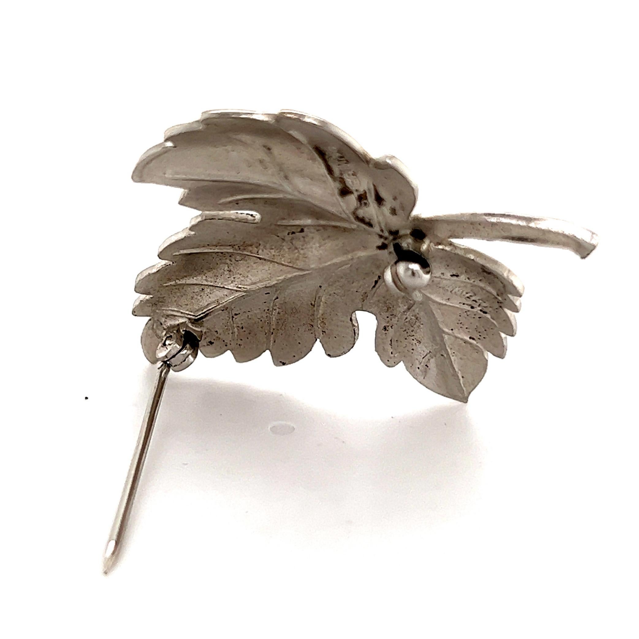 Authentic Tiffany & Co Estate Leaf Brooch Pin Sterling Silver 7 Grams TIF390


TRUSTED SELLER SINCE 2002

PLEASE SEE OUR HUNDREDS OF POSITIVE FEEDBACKS FROM OUR CLIENTS!!

FREE SHIPPING!!

DETAILS
Style: Leaf
Weight: 7 Grams
Metal: Sterling