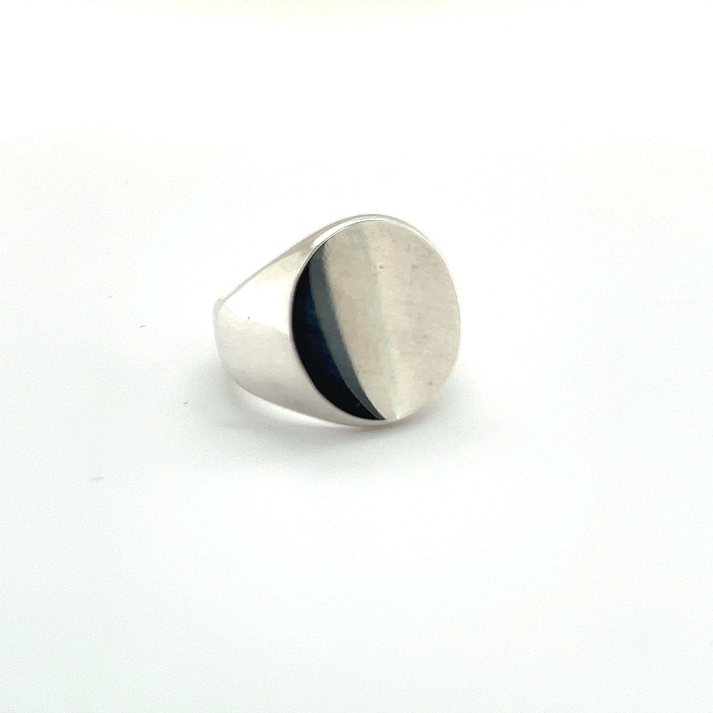 tiffany mens signet ring