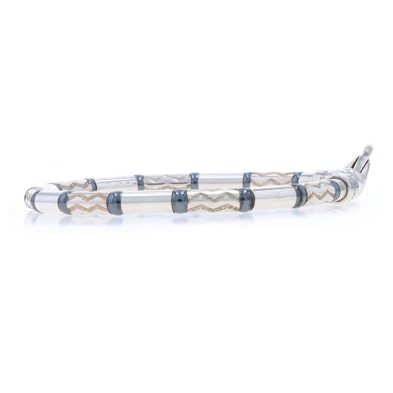 Donna Tiffany & Co. Bracciale di perline Aztek Hematitie 7 1/2