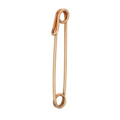 Tiffany & Co. Baby Pin 1960s 14 Karat Yellow Gold Diaper Brooch Signed Jewelry