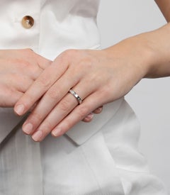 Tiffany & Co. Baguette Cut Diamond Half Eternity Ring