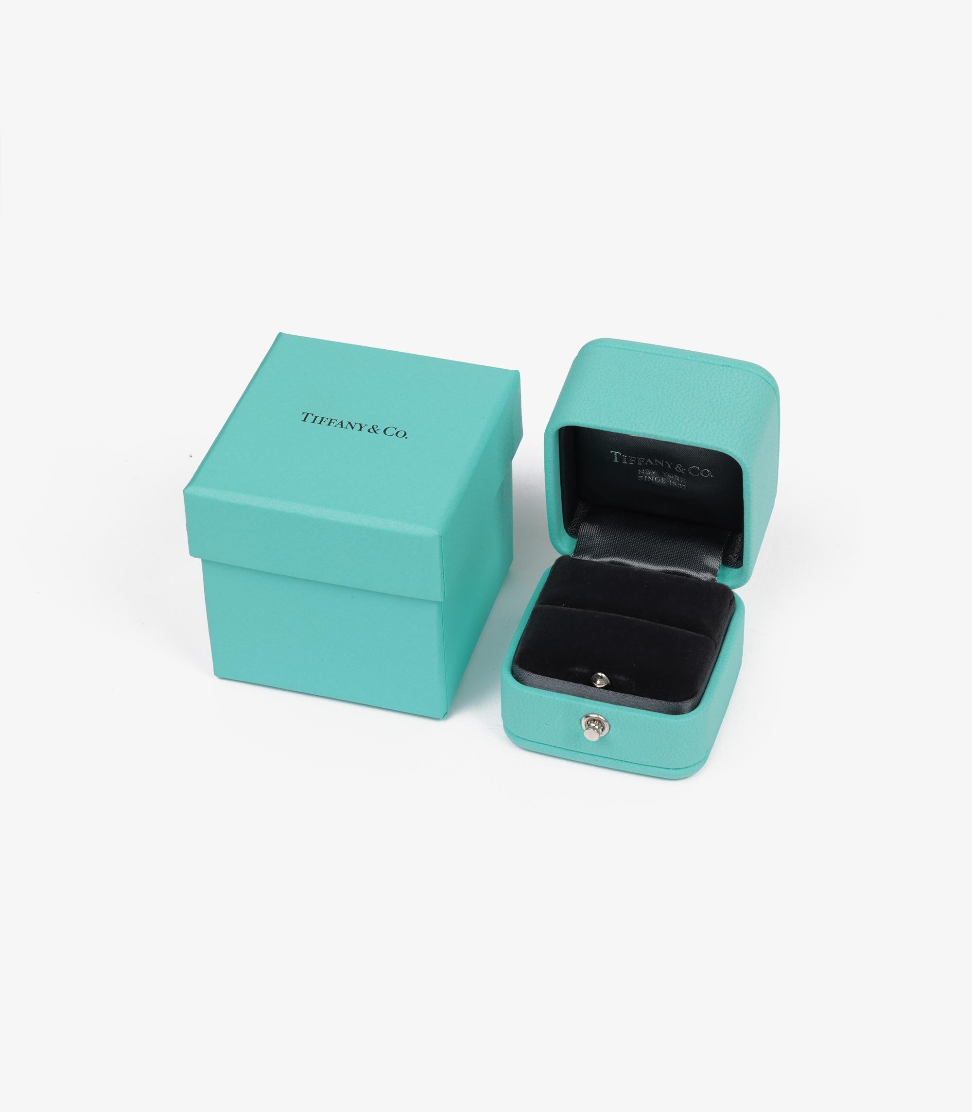 Tiffany & Co. Baguette Cut Diamond Half Eternity Ring en venta 2