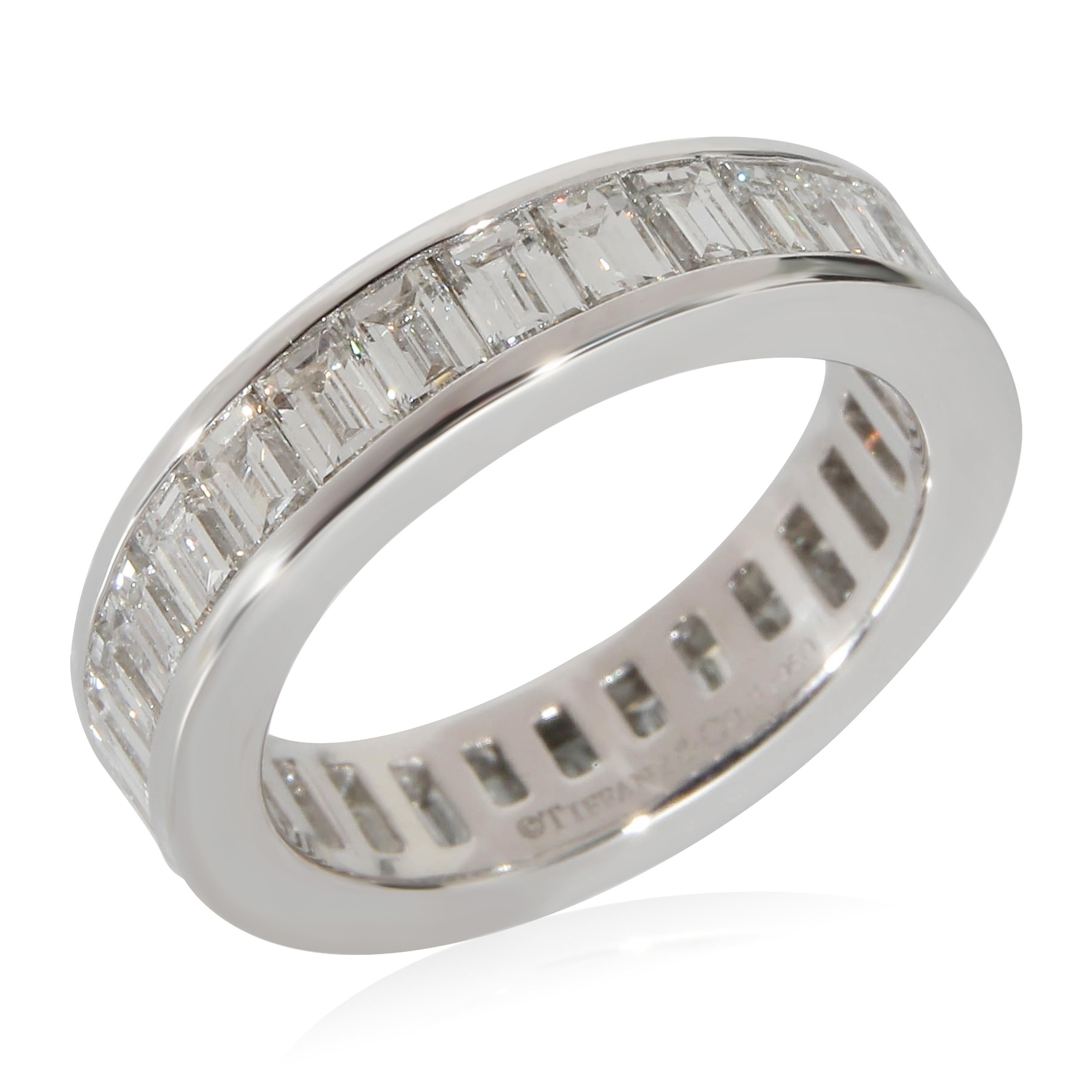 Tiffany & Co. Baguette Diamond Eternity Band In Platinum 2.50 Ctw

PRIMARY DETAILS
SKU: 132565
Listing Title: Tiffany & Co. Baguette Diamond Eternity Band In Platinum 2.50 Ctw
Condition Description: Retails for 15500 USD. In excellent condition and