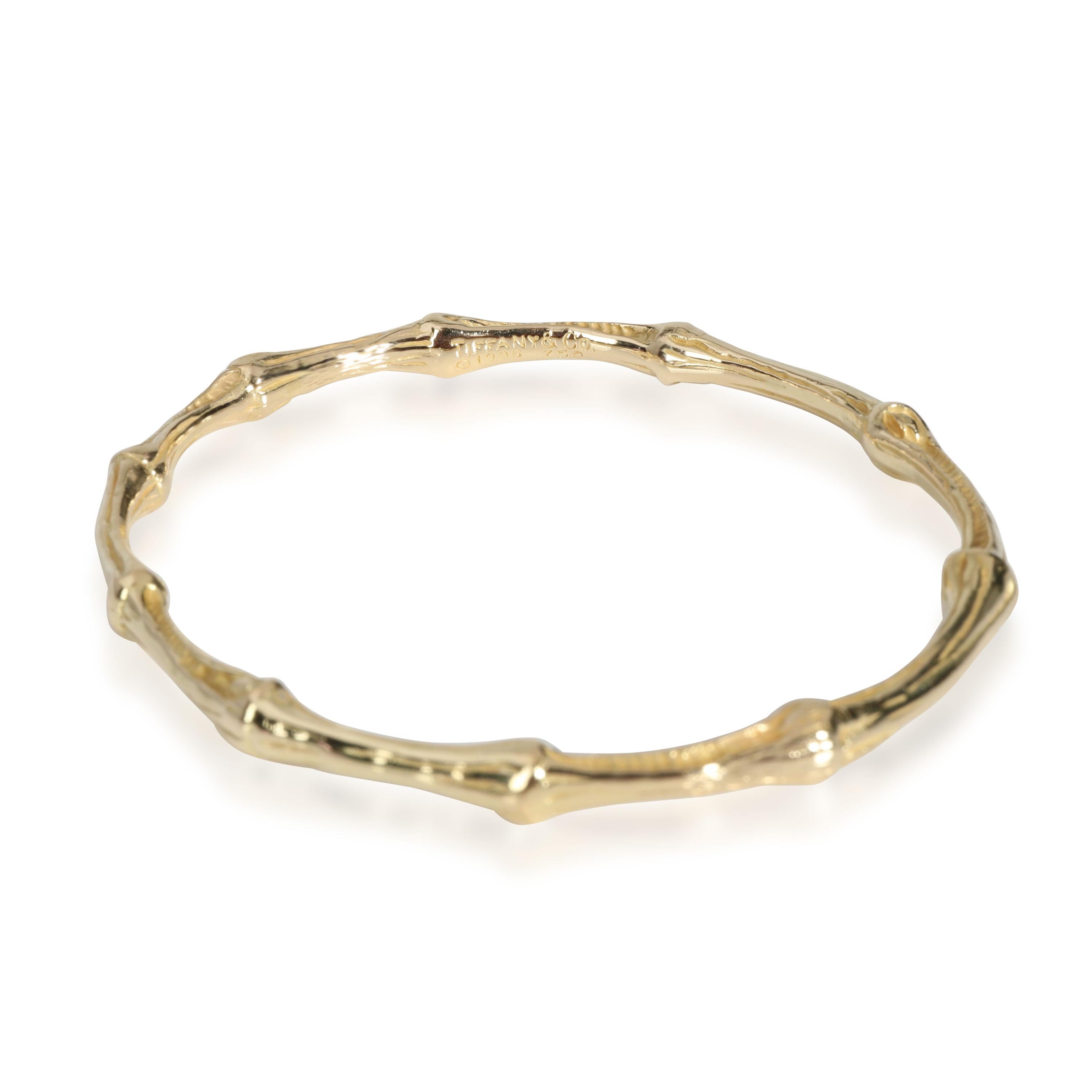 gold bamboo bracelet