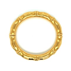 Tiffany & Co. Bamboo Gold Bangle Bracelet