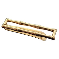Tiffany
Co. Bamboo Money Clip 14k Yellow Gold vintage 8.4g 1 5/8" long Tiffany
Co. Bamboo Money Clip 14k Yellow Gold vintage 8.4g 1 5/8" long