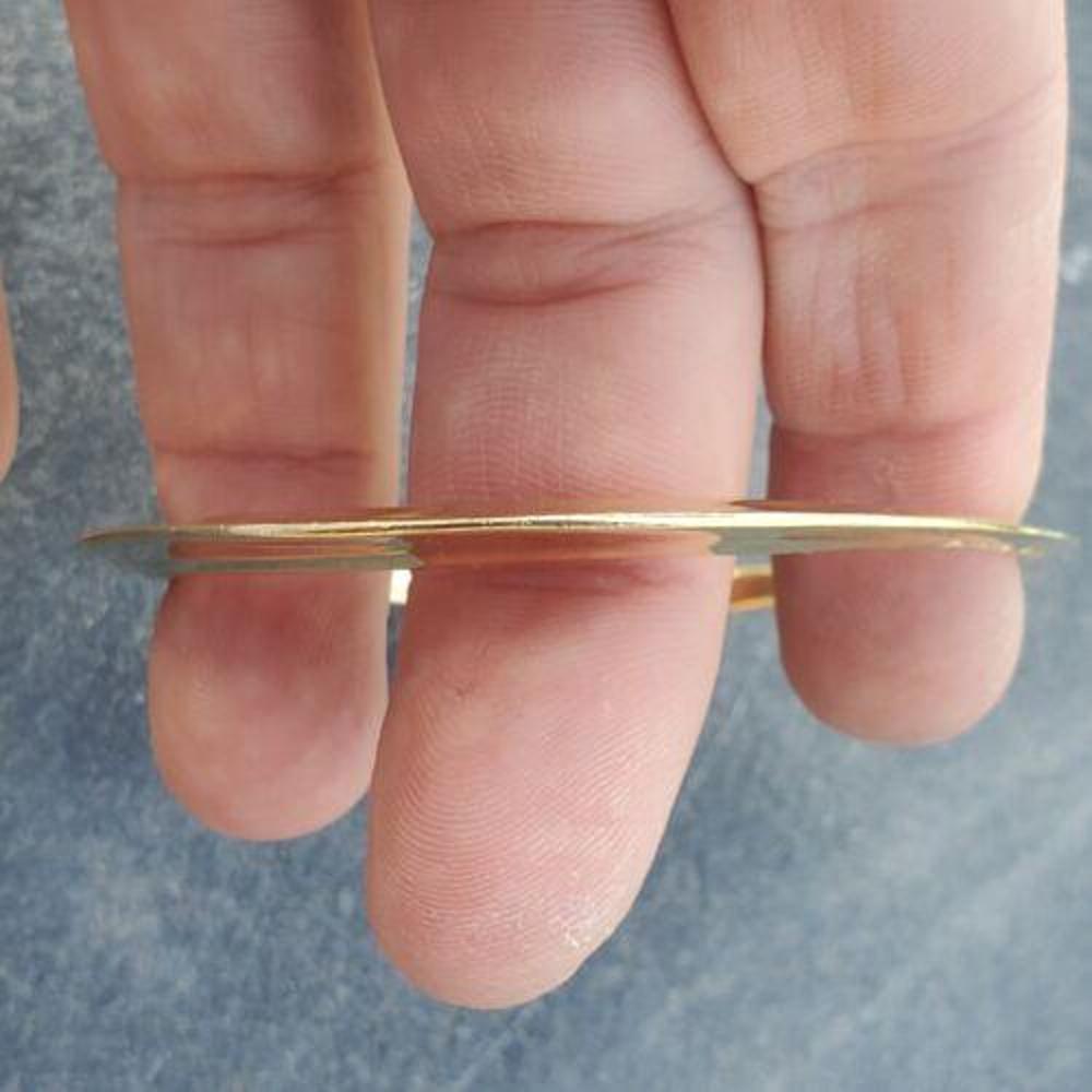 Tiffany & Co. Bangle Bracelet 18k Yellow Gold Elsa Peretti Vintage Rare For Sale 1