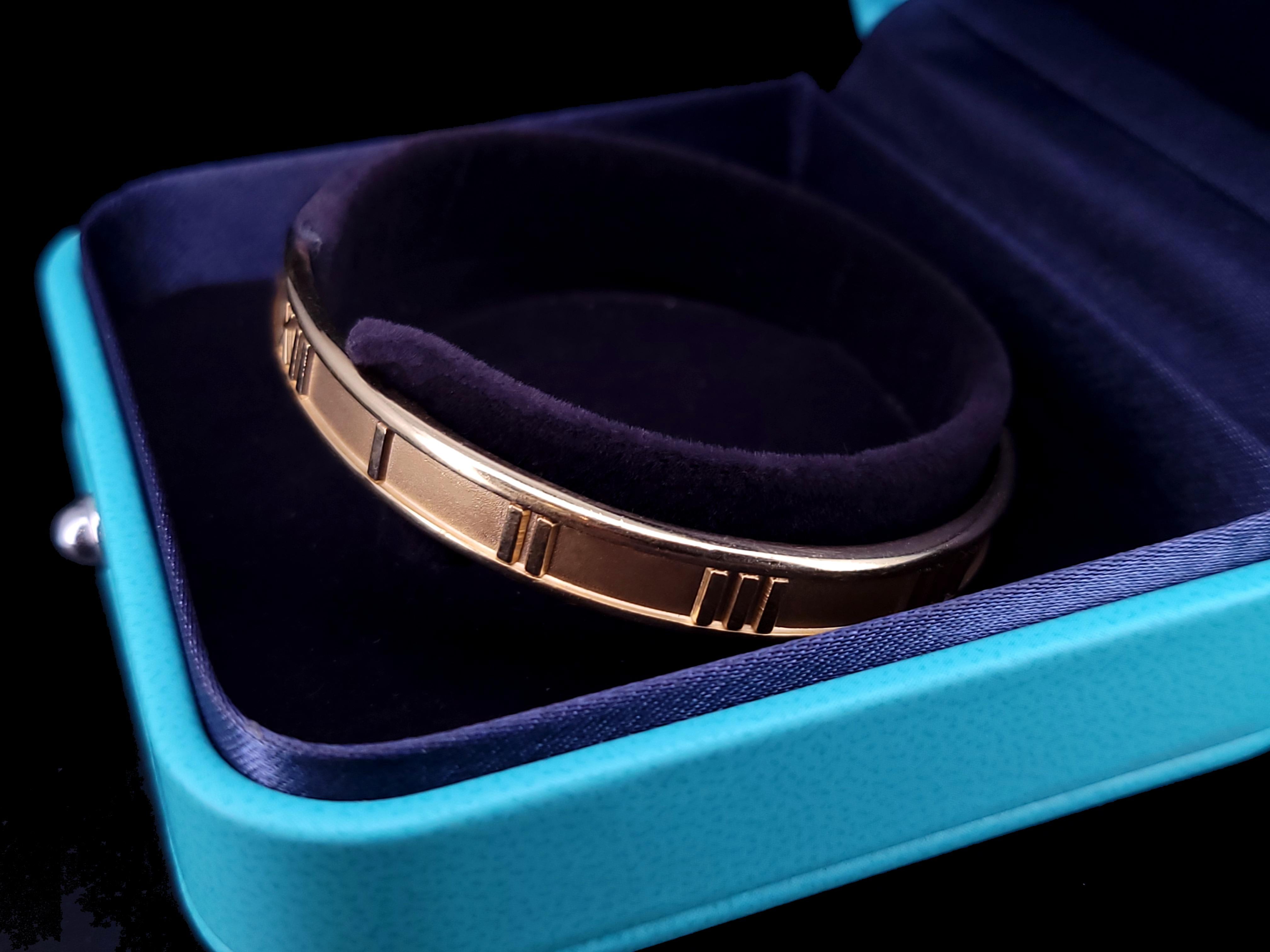 Tiffany. Golding Co. Bracelet en or jaune 18 carats en vente 1