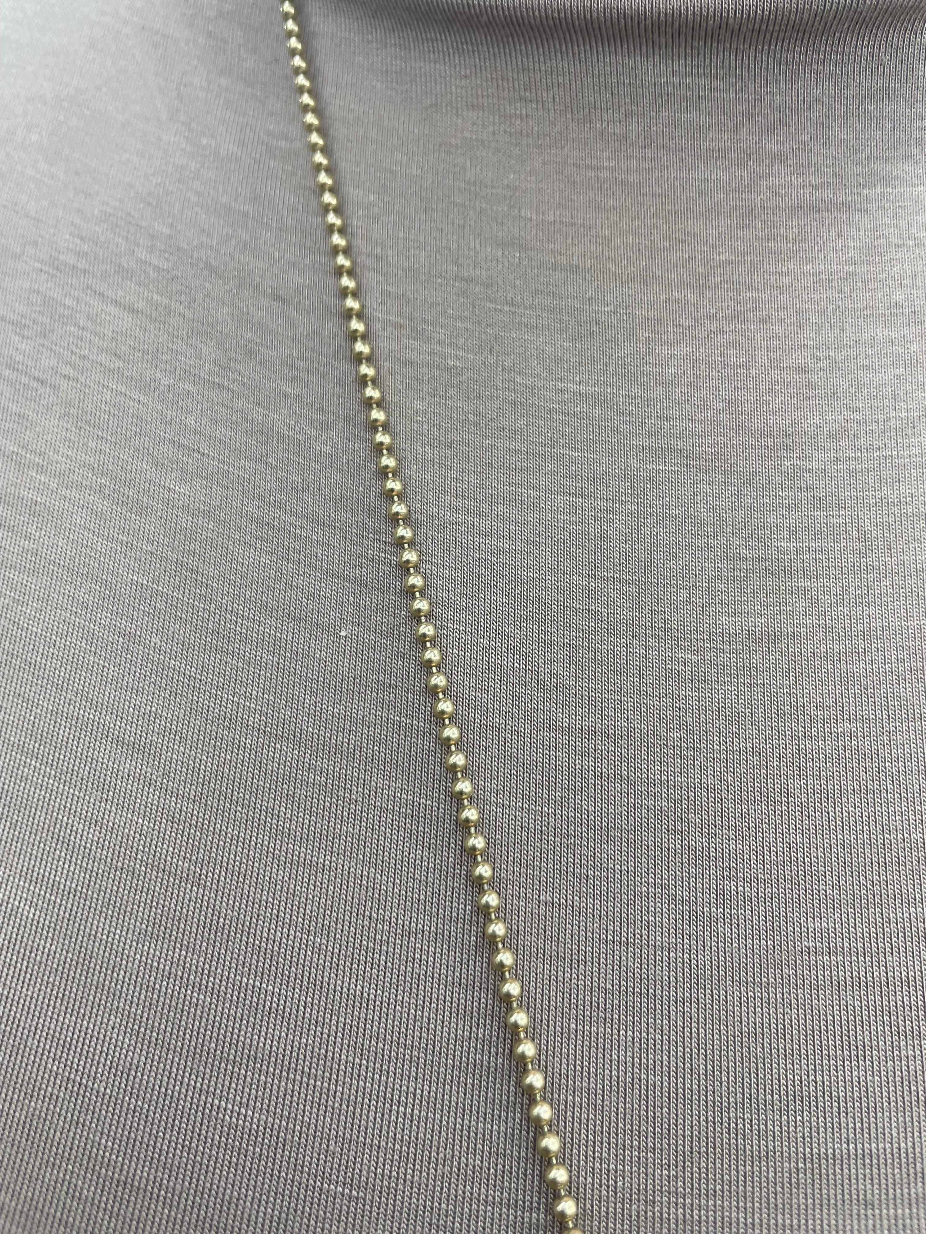 Tiffany & Co. Bar Pendant Necklace 18 Karat Yellow Gold 25.9 Grams 6