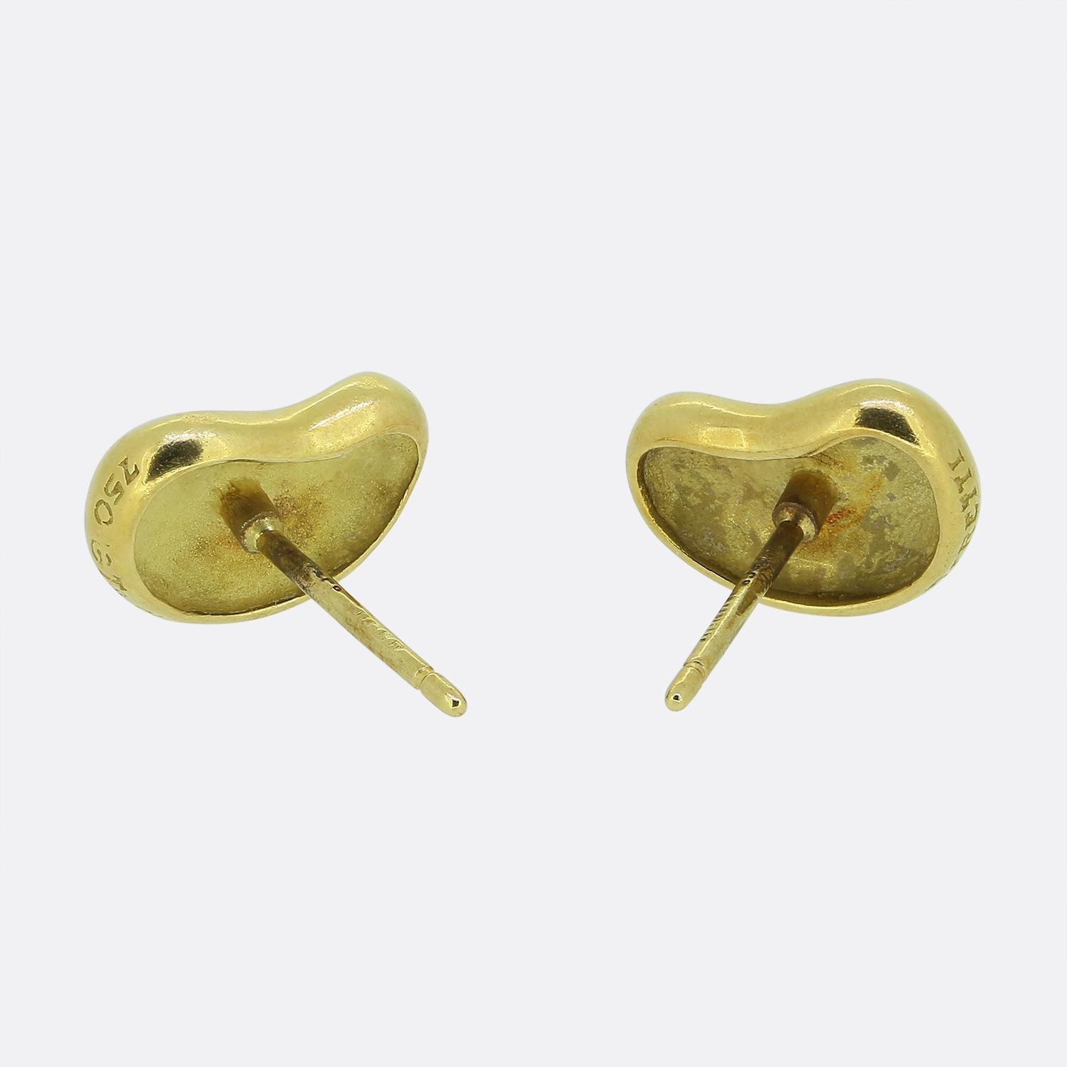 Tiffany & Co. Bean Design Earrings In Good Condition In London, GB
