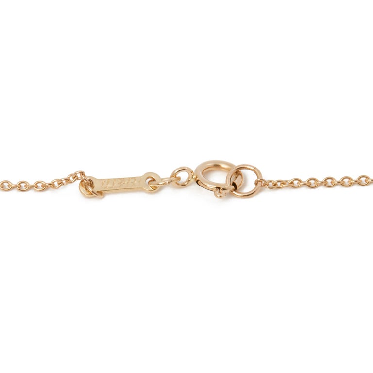 Tiffany and Co. Bean Pendant Necklace For Sale at 1stDibs