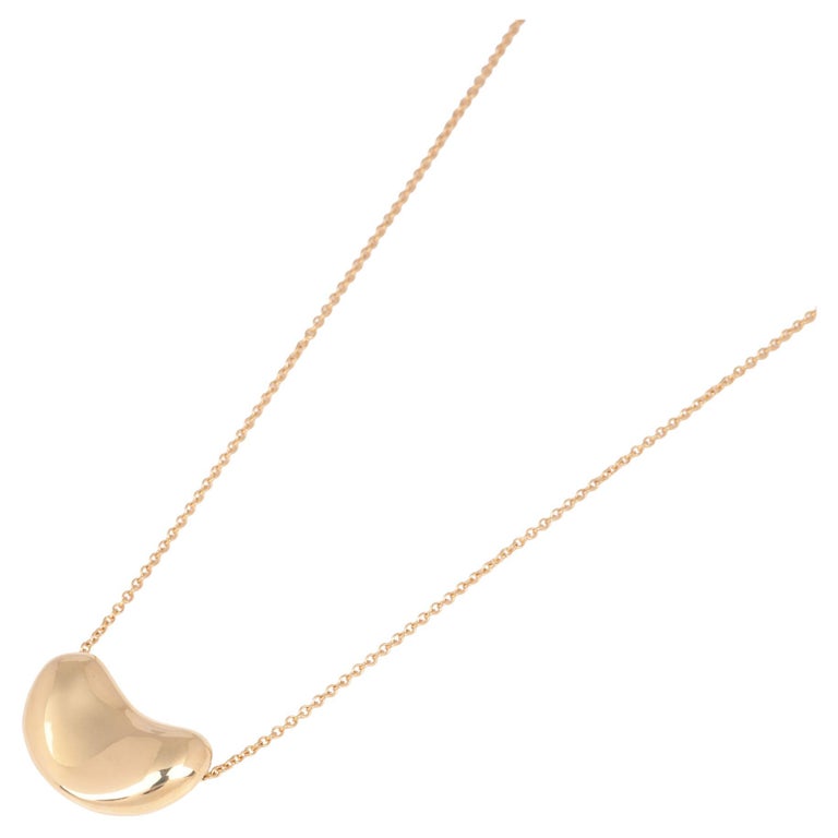 Tiffany and Co. Bean Pendant Necklace For Sale at 1stDibs