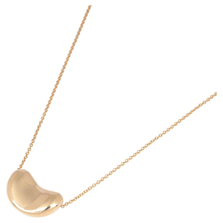 Tiffany and Co. Bean Pendant Necklace For Sale at 1stDibs